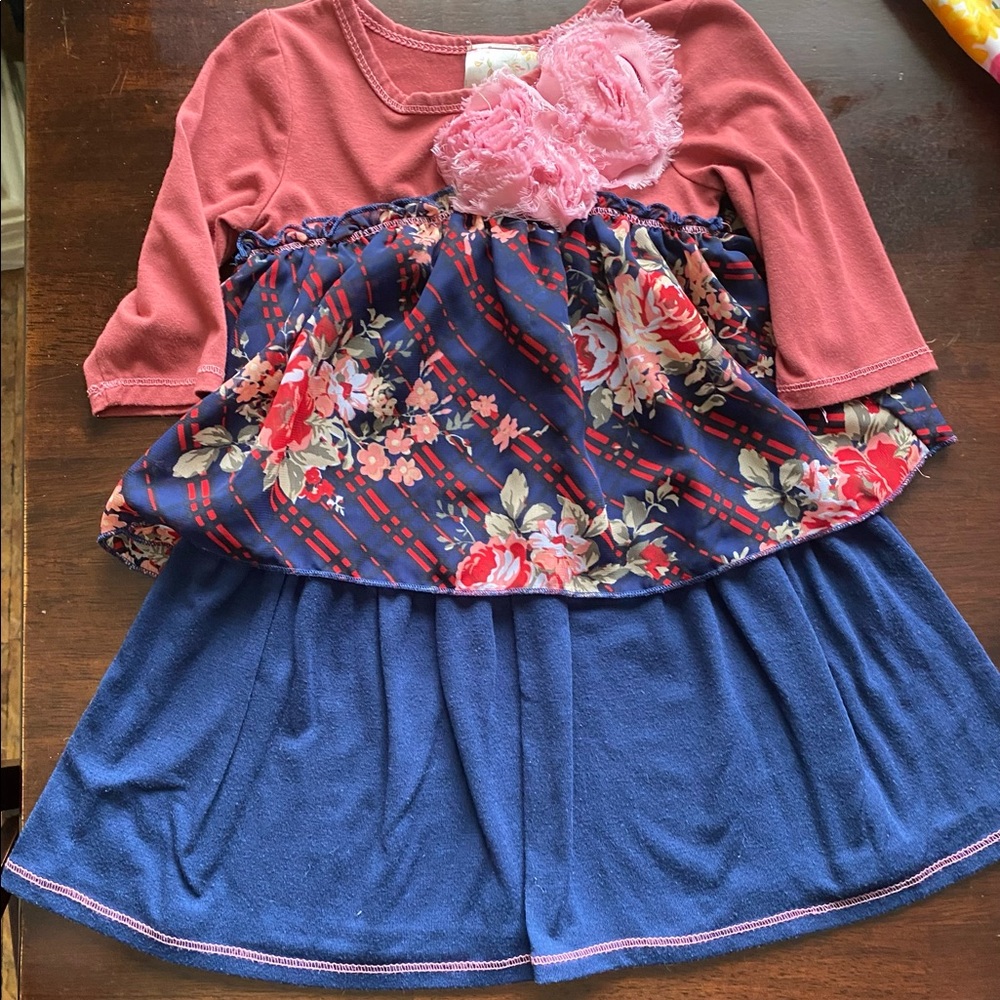 Girls Dress. Pink Vanilla. 3T